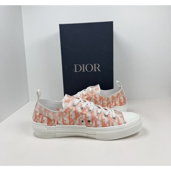 Size 46EU/13US - Dior B23 Oblique Orange Low Sneakers🧡 NEW/RETAIL $1K! - Picture 4 of 9